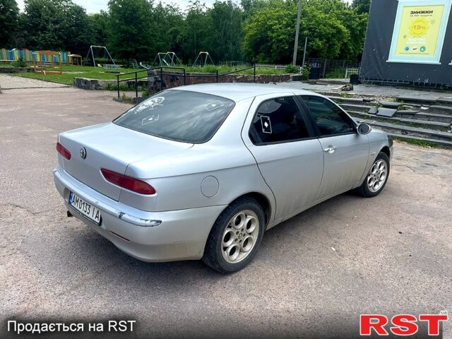 Серый Альфа Ромео 156, объемом двигателя 1.6 л и пробегом 450 тыс. км за 2300 $, фото 2 на Automoto.ua