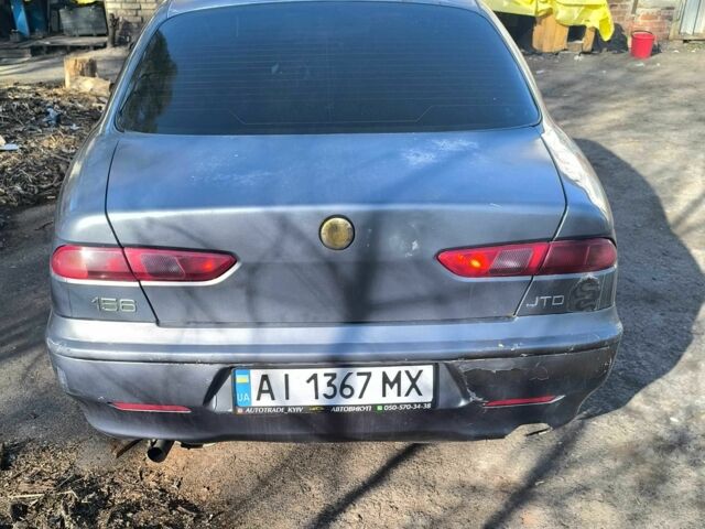 Сірий Альфа Ромео 156, об'ємом двигуна 1.9 л та пробігом 420 тис. км за 2200 $, фото 2 на Automoto.ua