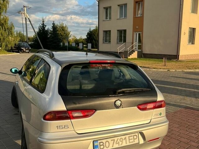 Сірий Альфа Ромео 156, об'ємом двигуна 1.9 л та пробігом 309 тис. км за 3300 $, фото 8 на Automoto.ua