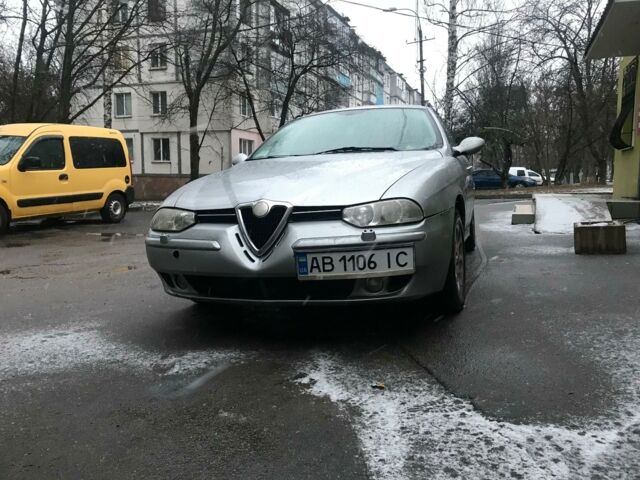 Серый Альфа Ромео 156, объемом двигателя 2 л и пробегом 308 тыс. км за 4500 $, фото 5 на Automoto.ua