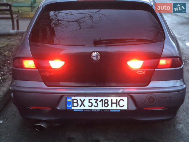Серый Альфа Ромео 156, объемом двигателя 1.91 л и пробегом 320 тыс. км за 3800 $, фото 10 на Automoto.ua