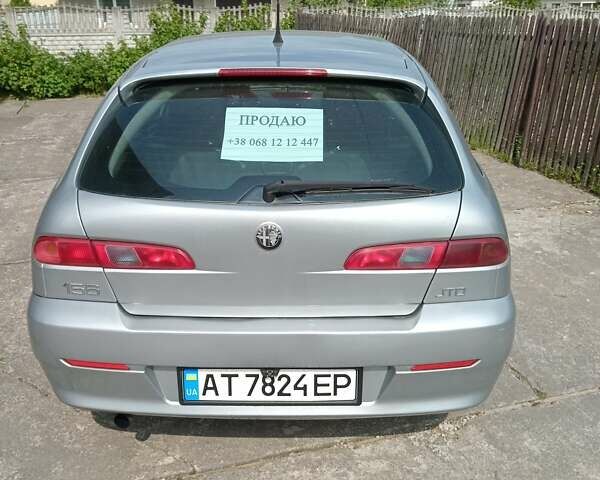 Сірий Альфа Ромео 156, об'ємом двигуна 1.9 л та пробігом 263 тис. км за 4200 $, фото 12 на Automoto.ua