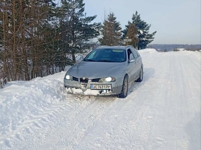 Сірий Альфа Ромео 156, об'ємом двигуна 1.91 л та пробігом 266 тис. км за 4500 $, фото 8 на Automoto.ua
