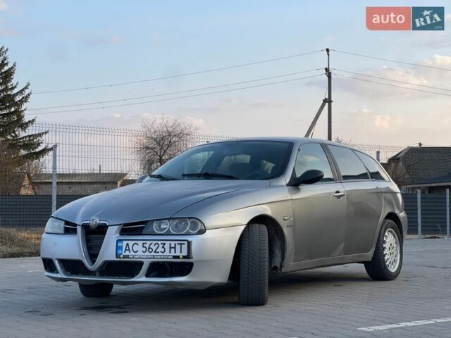 Серый Альфа Ромео 156, объемом двигателя 1.9 л и пробегом 332 тыс. км за 2700 $, фото 6 на Automoto.ua