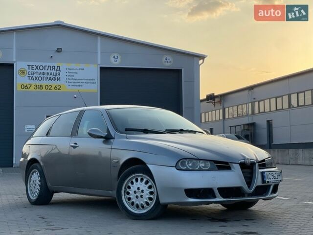 Серый Альфа Ромео 156, объемом двигателя 1.9 л и пробегом 332 тыс. км за 2700 $, фото 1 на Automoto.ua
