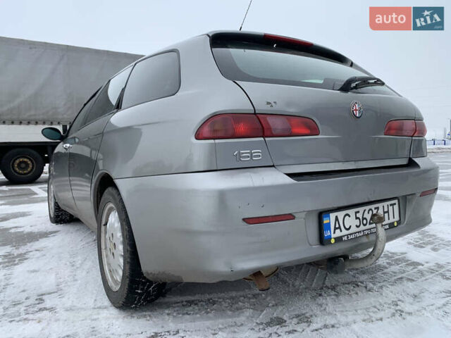 Серый Альфа Ромео 156, объемом двигателя 1.91 л и пробегом 310 тыс. км за 2900 $, фото 4 на Automoto.ua