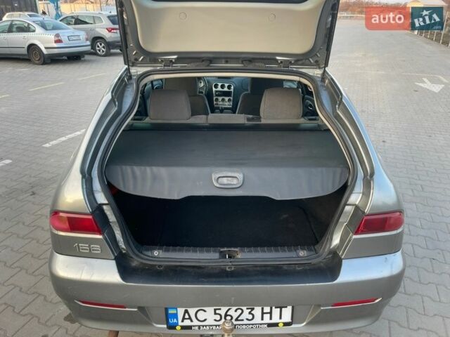 Серый Альфа Ромео 156, объемом двигателя 1.9 л и пробегом 332 тыс. км за 2700 $, фото 28 на Automoto.ua