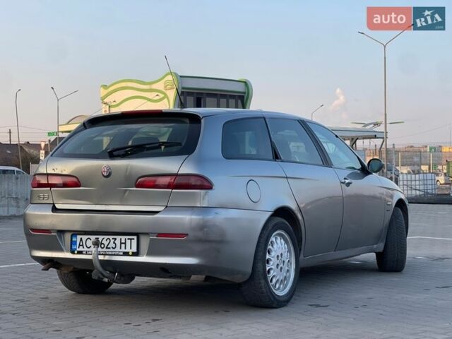 Серый Альфа Ромео 156, объемом двигателя 1.9 л и пробегом 332 тыс. км за 2700 $, фото 3 на Automoto.ua