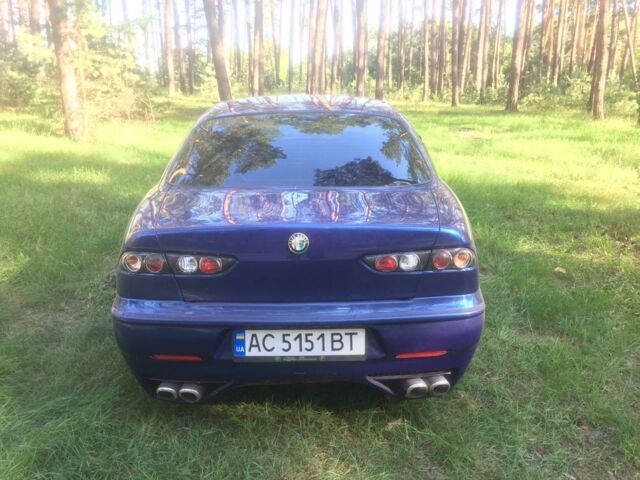 Синій Альфа Ромео 156, об'ємом двигуна 2 л та пробігом 1 тис. км за 7700 $, фото 3 на Automoto.ua
