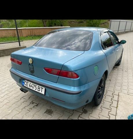 Синий Альфа Ромео 156, объемом двигателя 2 л и пробегом 200 тыс. км за 2271 $, фото 14 на Automoto.ua