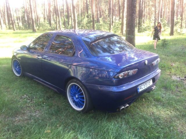 Синій Альфа Ромео 156, об'ємом двигуна 2 л та пробігом 1 тис. км за 7700 $, фото 4 на Automoto.ua