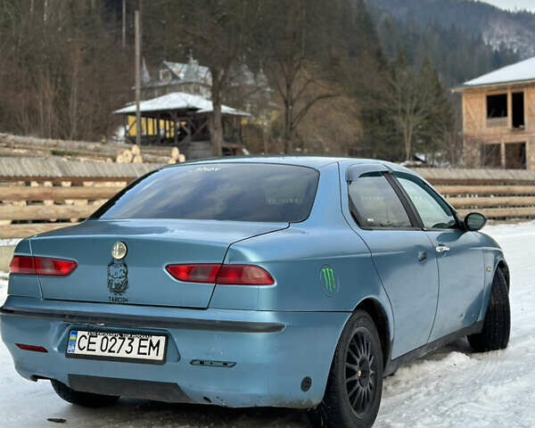 Синій Альфа Ромео 156, об'ємом двигуна 2 л та пробігом 201 тис. км за 2055 $, фото 3 на Automoto.ua