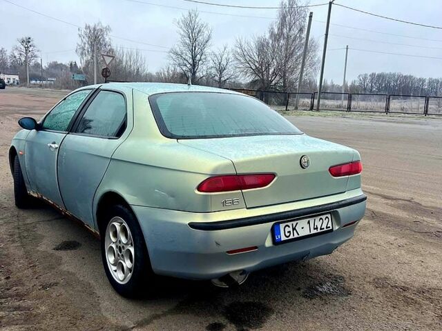 Зелений Альфа Ромео 156, об'ємом двигуна 1.9 л та пробігом 123 тис. км за 1060 $, фото 6 на Automoto.ua