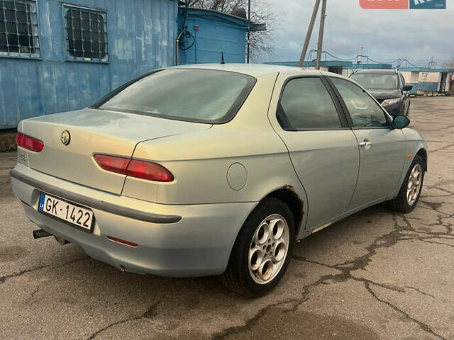 Зеленый Альфа Ромео 156, объемом двигателя 1.9 л и пробегом 123 тыс. км за 1065 $, фото 3 на Automoto.ua