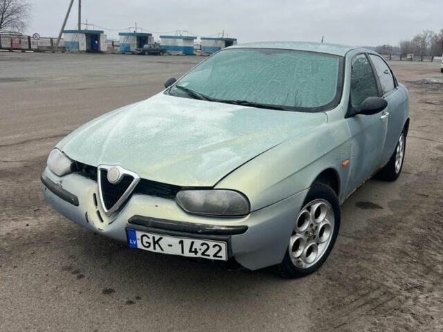 Зелений Альфа Ромео 156, об'ємом двигуна 1.9 л та пробігом 123 тис. км за 1066 $, фото 2 на Automoto.ua