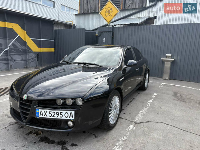 Чорний Альфа Ромео 159, об'ємом двигуна 2.2 л та пробігом 216 тис. км за 6500 $, фото 1 на Automoto.ua