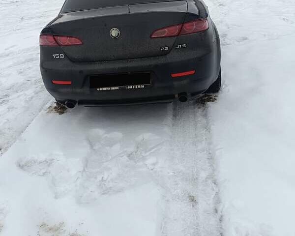 Черный Альфа Ромео 159, объемом двигателя 2.2 л и пробегом 244 тыс. км за 6000 $, фото 9 на Automoto.ua