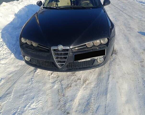 Черный Альфа Ромео 159, объемом двигателя 2.2 л и пробегом 244 тыс. км за 6000 $, фото 1 на Automoto.ua