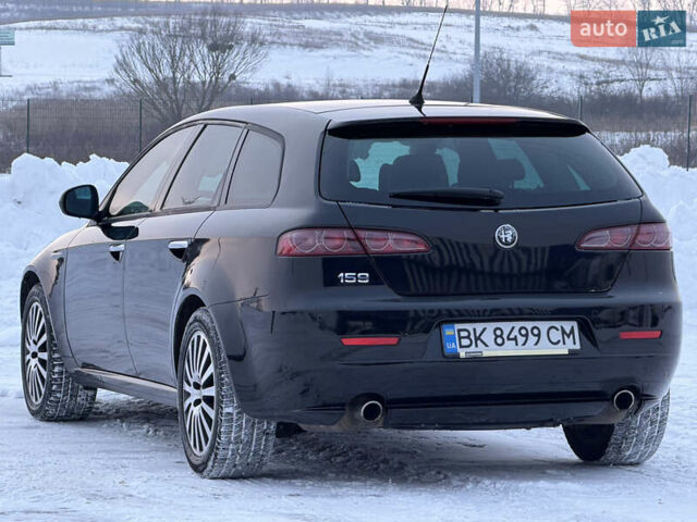 Чорний Альфа Ромео 159, об'ємом двигуна 2.4 л та пробігом 264 тис. км за 5999 $, фото 4 на Automoto.ua