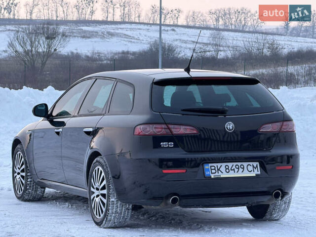 Чорний Альфа Ромео 159, об'ємом двигуна 2.4 л та пробігом 264 тис. км за 5999 $, фото 7 на Automoto.ua