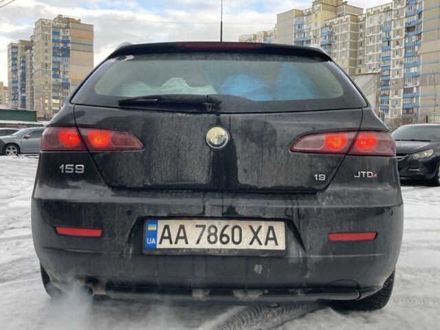 Черный Альфа Ромео 159, объемом двигателя 1.9 л и пробегом 228 тыс. км за 7300 $, фото 7 на Automoto.ua