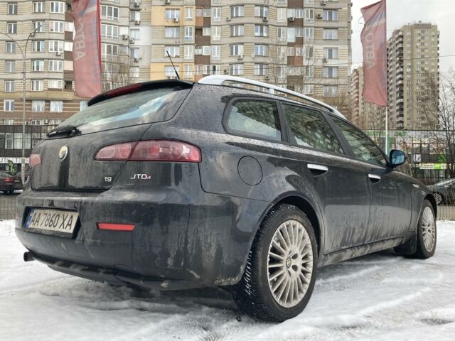 Черный Альфа Ромео 159, объемом двигателя 1.9 л и пробегом 228 тыс. км за 7300 $, фото 12 на Automoto.ua