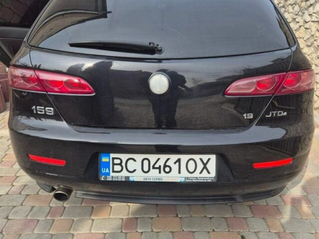 Чорний Альфа Ромео 159, об'ємом двигуна 1.91 л та пробігом 224 тис. км за 6500 $, фото 1 на Automoto.ua