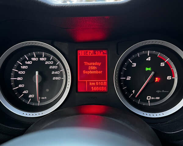 Чорний Альфа Ромео 159, об'ємом двигуна 1.91 л та пробігом 147 тис. км за 6600 $, фото 17 на Automoto.ua