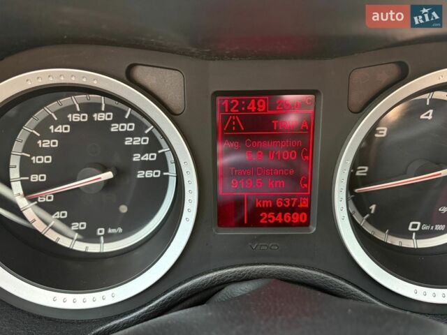 Чорний Альфа Ромео 159, об'ємом двигуна 1.96 л та пробігом 309 тис. км за 8200 $, фото 19 на Automoto.ua