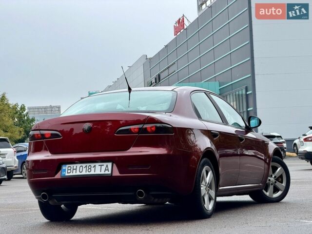 Красный Альфа Ромео 159, объемом двигателя 2.2 л и пробегом 170 тыс. км за 3999 $, фото 14 на Automoto.ua