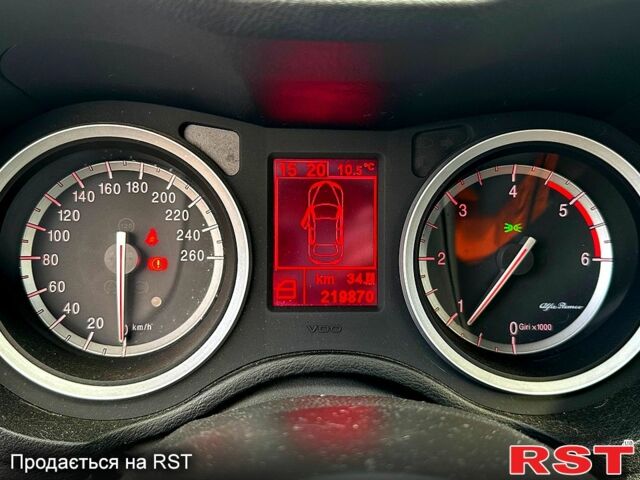 Сірий Альфа Ромео 159, об'ємом двигуна 2.4 л та пробігом 220 тис. км за 6500 $, фото 3 на Automoto.ua