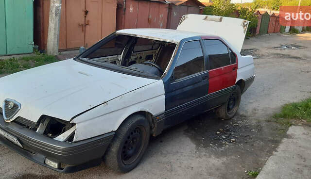 Белый Альфа Ромео 164, объемом двигателя 2 л и пробегом 420 тыс. км за 680 $, фото 3 на Automoto.ua