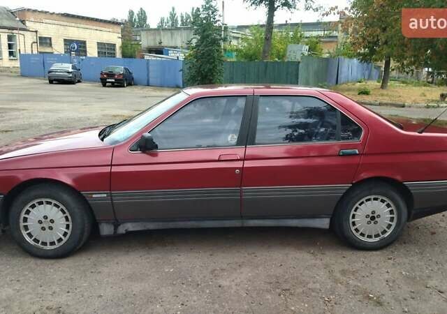 Красный Альфа Ромео 164, объемом двигателя 3 л и пробегом 270 тыс. км за 1400 $, фото 2 на Automoto.ua