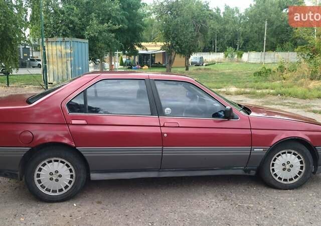 Красный Альфа Ромео 164, объемом двигателя 3 л и пробегом 270 тыс. км за 1400 $, фото 6 на Automoto.ua