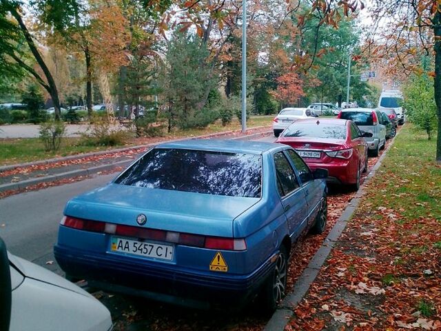 Синій Альфа Ромео 164, об'ємом двигуна 2 л та пробігом 480 тис. км за 1700 $, фото 1 на Automoto.ua