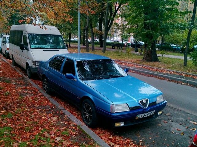 Синій Альфа Ромео 164, об'ємом двигуна 2 л та пробігом 480 тис. км за 1700 $, фото 3 на Automoto.ua