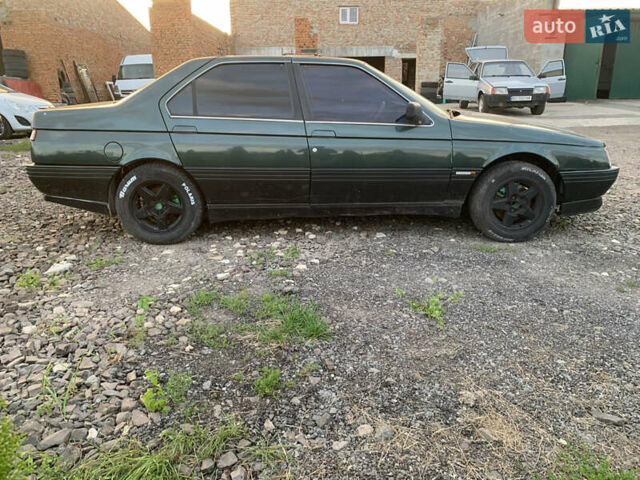 Зеленый Альфа Ромео 164, объемом двигателя 2.99 л и пробегом 123 тыс. км за 600 $, фото 3 на Automoto.ua