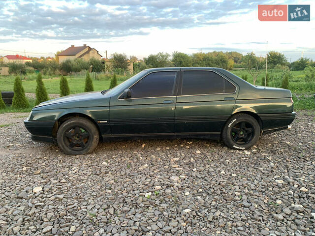 Зеленый Альфа Ромео 164, объемом двигателя 2.99 л и пробегом 123 тыс. км за 600 $, фото 7 на Automoto.ua