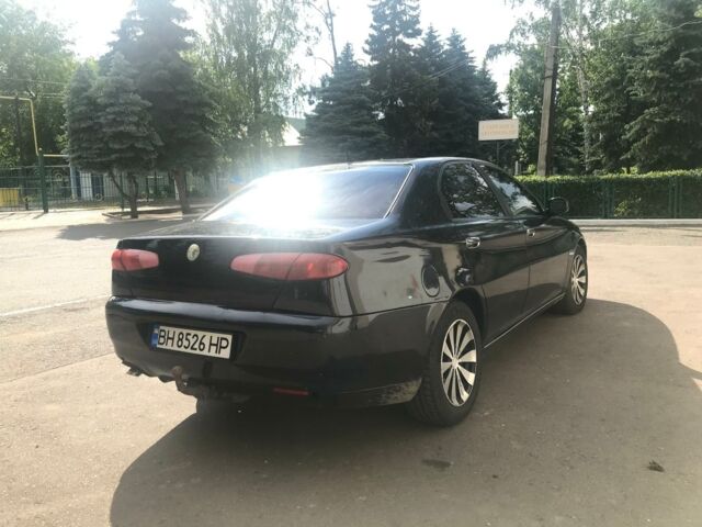 Чорний Альфа Ромео 166, об'ємом двигуна 2.4 л та пробігом 370 тис. км за 4000 $, фото 1 на Automoto.ua