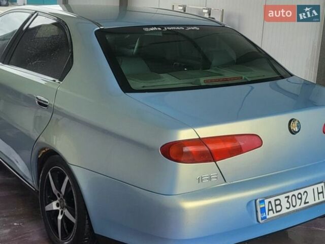 Синий Альфа Ромео 166, объемом двигателя 2 л и пробегом 277 тыс. км за 2899 $, фото 5 на Automoto.ua