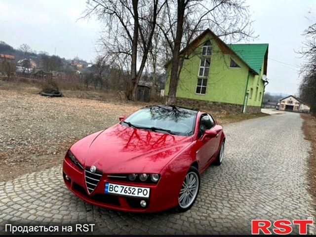 Червоний Альфа Ромео Brera, об'ємом двигуна 2.2 л та пробігом 200 тис. км за 7750 $, фото 1 на Automoto.ua
