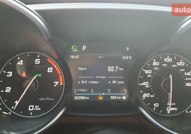 Белый Альфа Ромео Джулия, объемом двигателя 2 л и пробегом 82 тыс. км за 25600 $, фото 33 на Automoto.ua