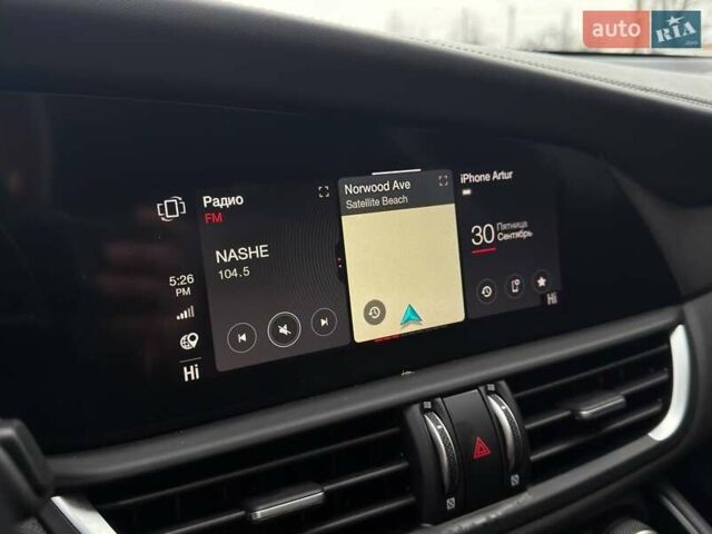 Белый Альфа Ромео Джулия, объемом двигателя 2 л и пробегом 37 тыс. км за 26500 $, фото 27 на Automoto.ua