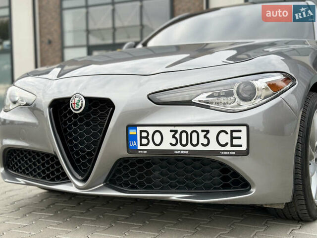 Альфа Ромео Джулия 2019 в Тернополе на Automoto.ua Серый Альфа Ромео Джулия, объемом двигателя 2 л и пробегом 51 тыс. км за 22500 $, фото 62 на Automoto.ua