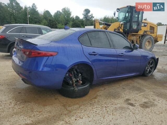 Синий Альфа Ромео Джулия, объемом двигателя 2 л и пробегом 92 тыс. км за 6000 $, фото 2 на Automoto.ua