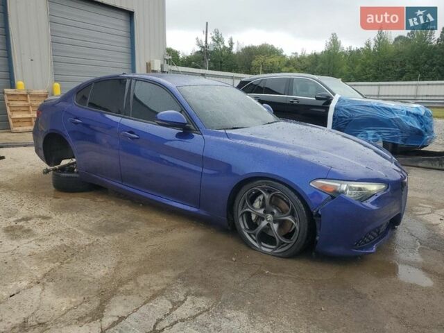 Синий Альфа Ромео Джулия, объемом двигателя 2 л и пробегом 92 тыс. км за 6000 $, фото 3 на Automoto.ua