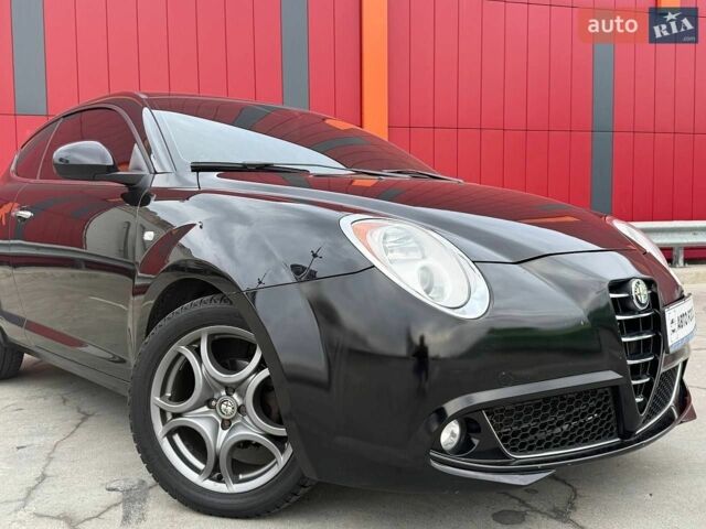 Чорний Альфа Ромео Mito, об'ємом двигуна 1.4 л та пробігом 130 тис. км за 6290 $, фото 1 на Automoto.ua