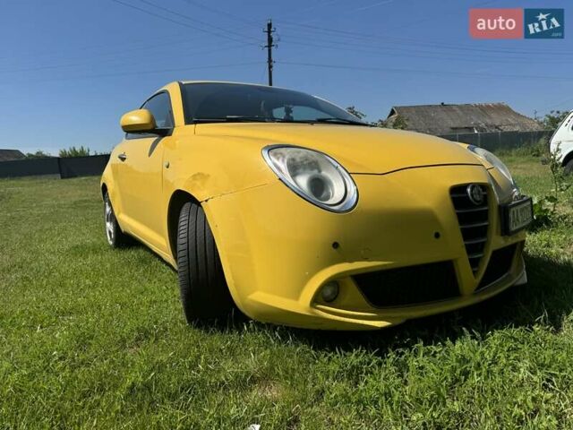Жовтий Альфа Ромео Mito, об'ємом двигуна 1.37 л та пробігом 127 тис. км за 6600 $, фото 5 на Automoto.ua