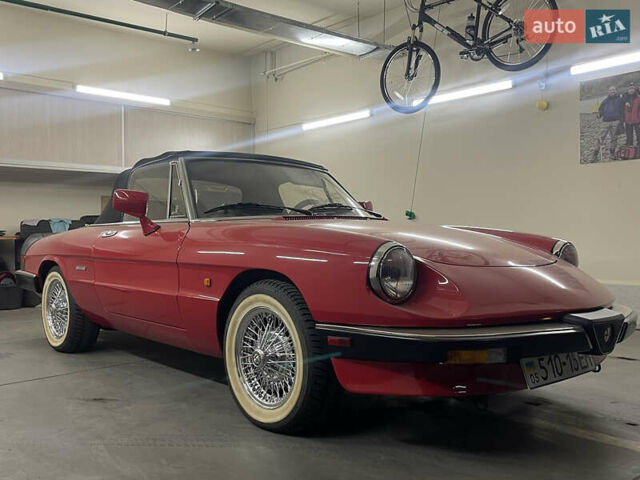 Красный Альфа Ромео Спайдер, объемом двигателя 1.6 л и пробегом 8 тыс. км за 29151 $, фото 2 на Automoto.ua