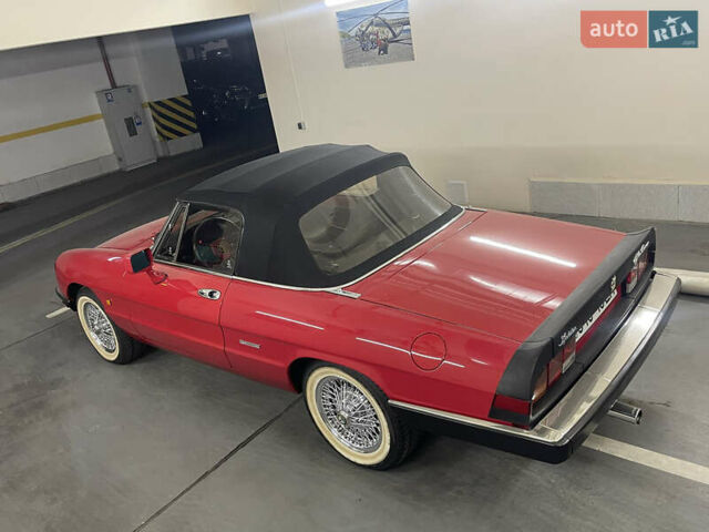 Красный Альфа Ромео Спайдер, объемом двигателя 1.6 л и пробегом 8 тыс. км за 29151 $, фото 8 на Automoto.ua